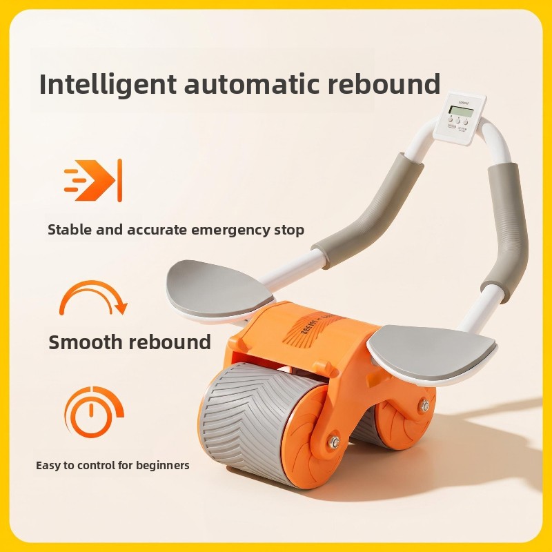 Ab Roller Wheel With Elbow Support - Alat Latihan Otot Perut dengan Roda