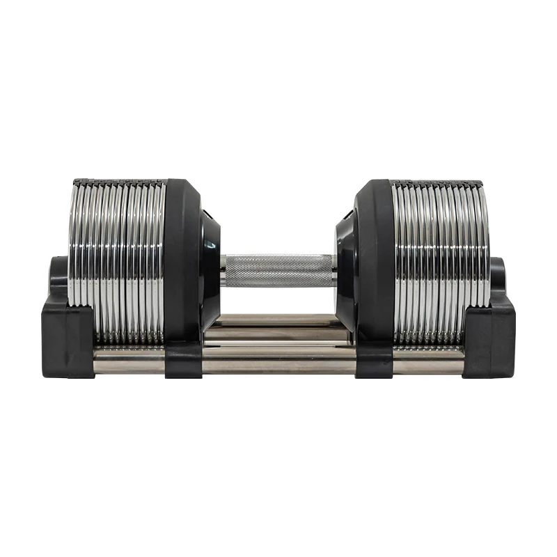 Adjustable Dumbbell Pair 40Kg - Dumbbell Adjustable 24kg/53lb Aksesori Latihan Multi-Berat
