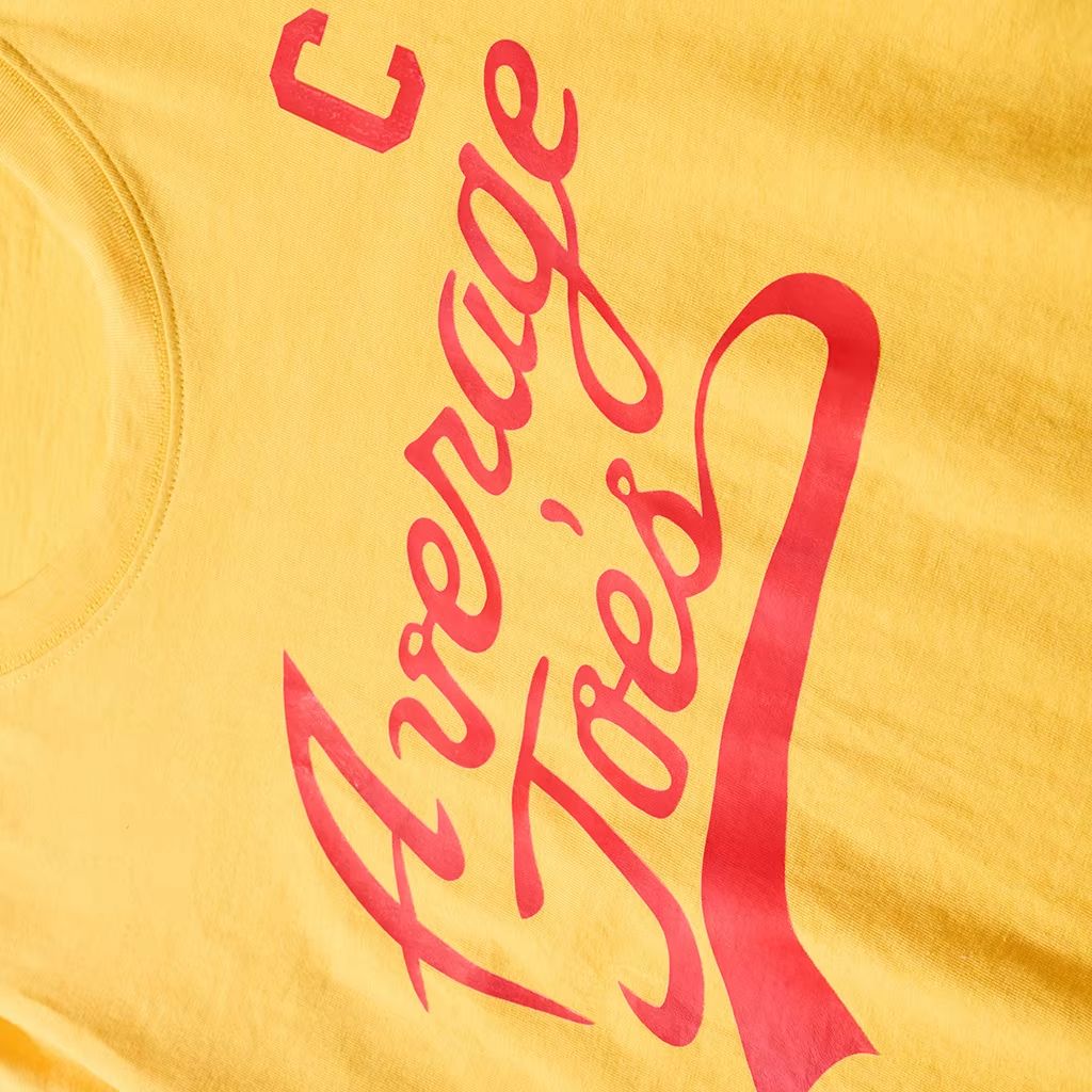 Team Sports - Kaos Pria Warna Kuning Average Joes,