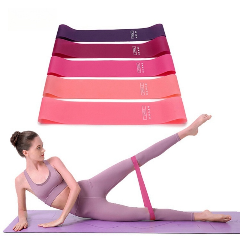 Pilates Bar Kit With Resistance Bands - Pita Perlawanan Yoga Wanita Jongkok Pinggul