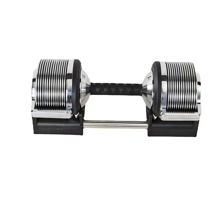 Adjustable Dumbbell Pair 40Kg - Mesin Fitness Deti 2023 untuk Rumah,