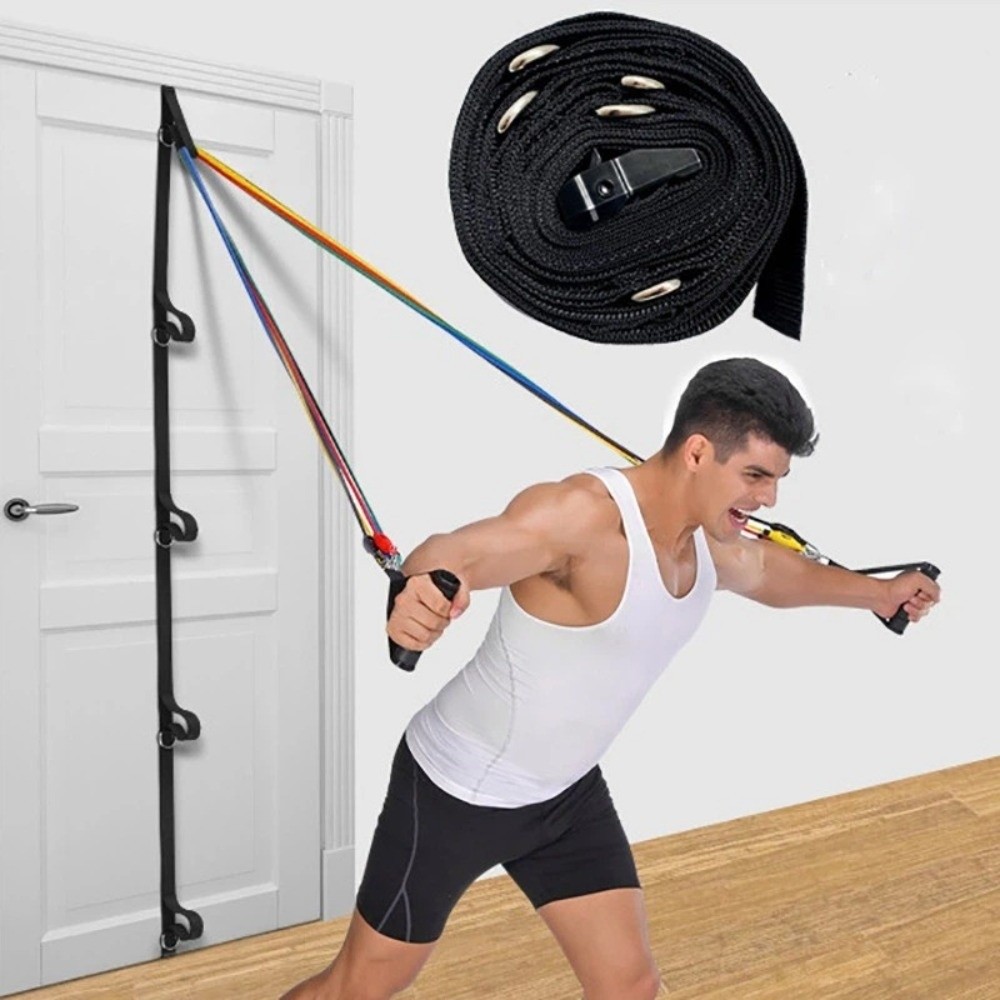 Resistance Bands Set With Handles - Tali Pengikat Pintu untuk Fitness di
