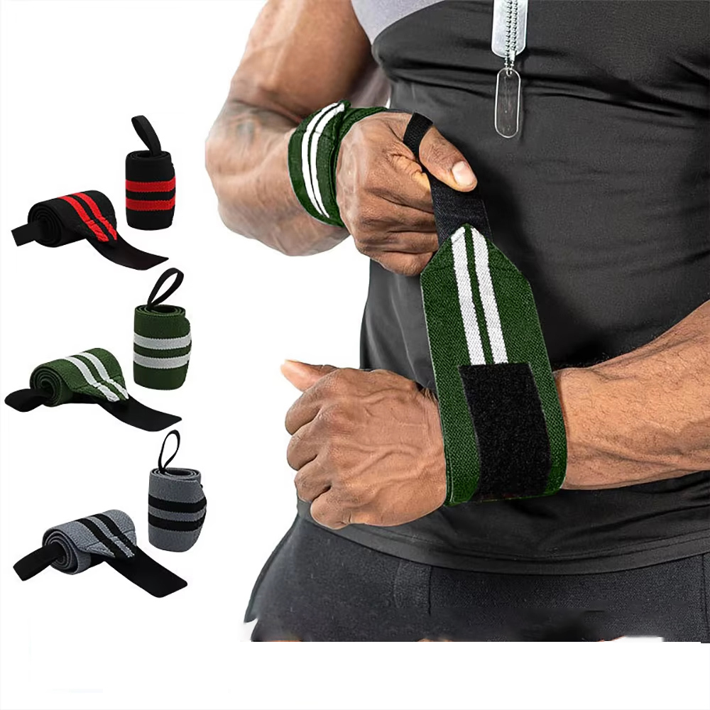Wrist Wraps Weightlifting Support - Pelindung Pergelangan Tangan Angkat Beban, Tali