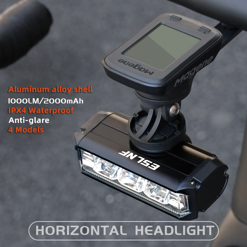 Rechargeable Bicycle Headlight 1000 Lumen - Lampu depan sepeda mengangkat 1000 lumen,