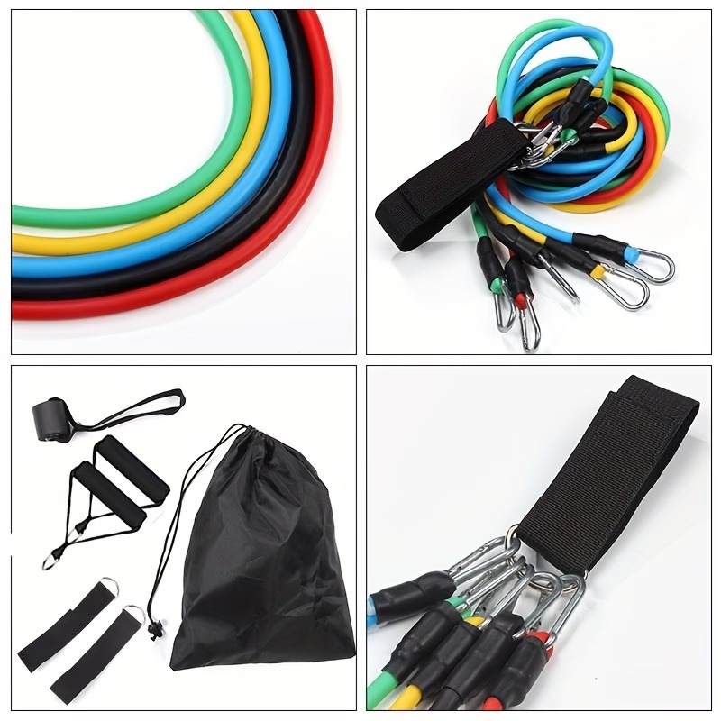Set Resistance Band dengan Pen - Resistance Bands Set With Handles ulasan dan harga