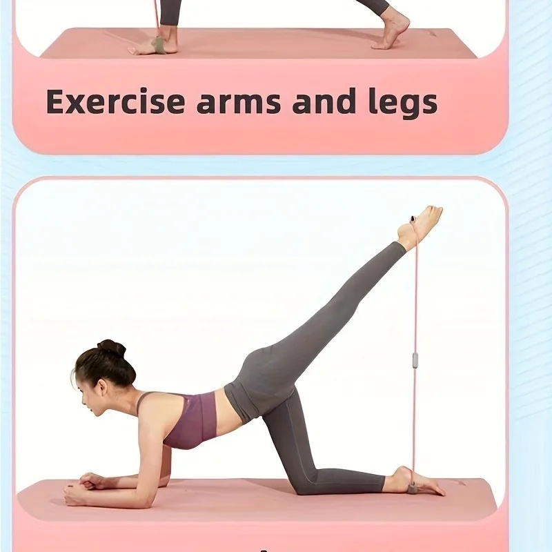 Tali Peregangan Kebugaran, Peg - Resistance Bands Set With Handles ulasan dan harga