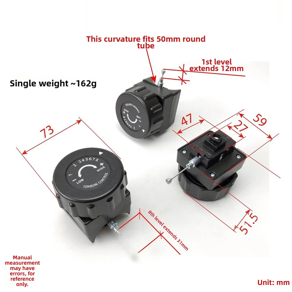 Kenop Resistensi Magnetik 8 Ti - Exercise Bike Magnetic Resistance ulasan dan harga