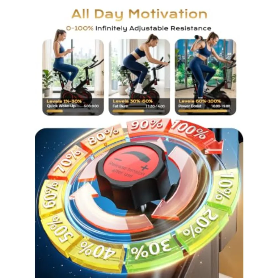 Sepeda latihan untuk penggunaa - Exercise Bike Magnetic Resistance ulasan dan harga