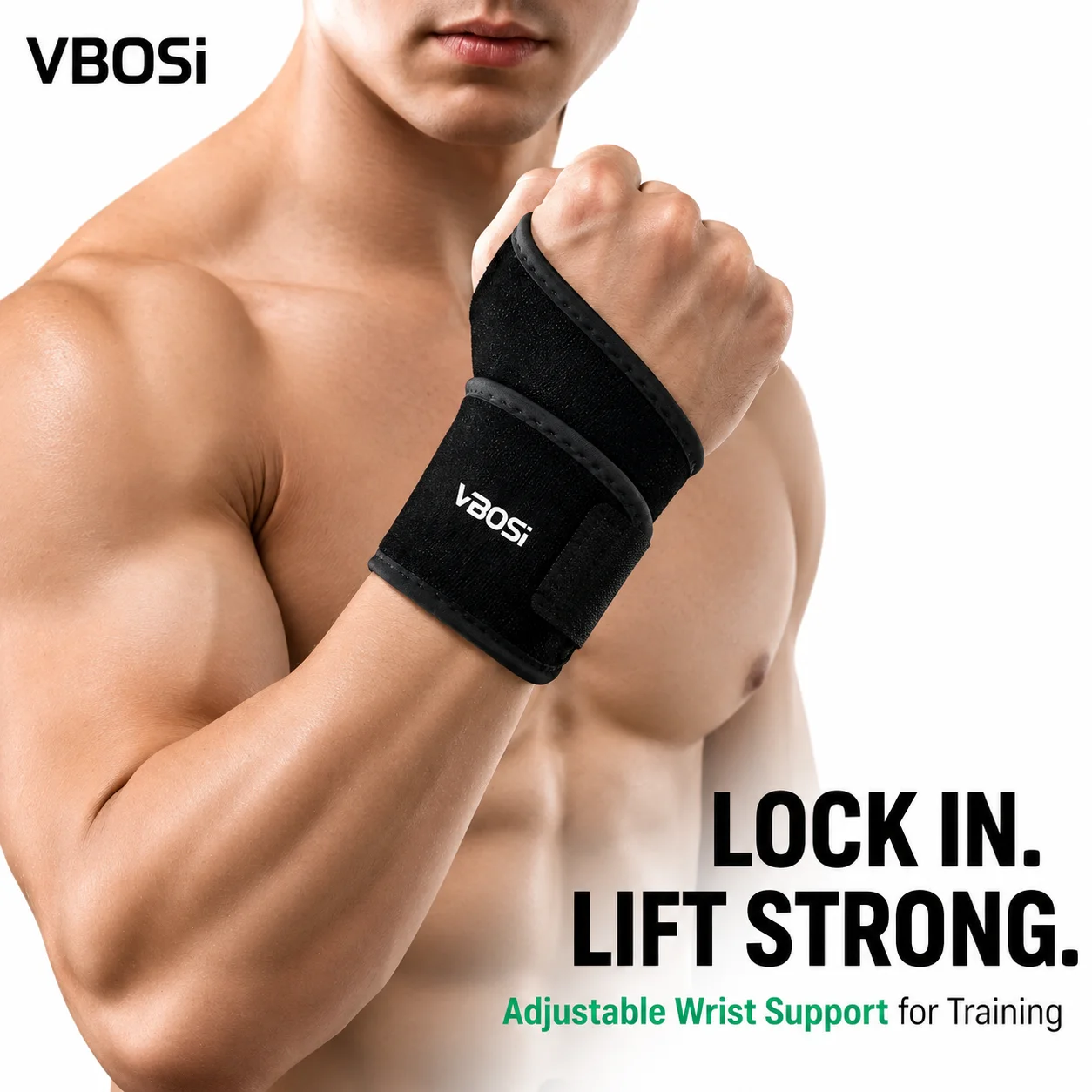 VBSOi Penyangga Pergelangan Ta - Wrist Wraps Weightlifting Support ulasan dan harga