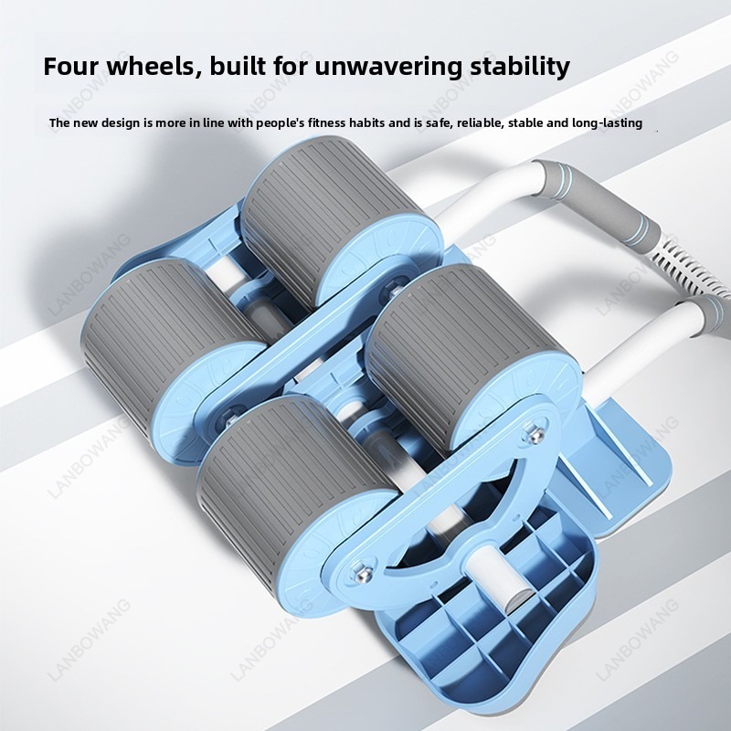 Alat Olahraga Perut Smart 4 Wh - Ab Roller Wheel With Elbow Support ulasan dan harga