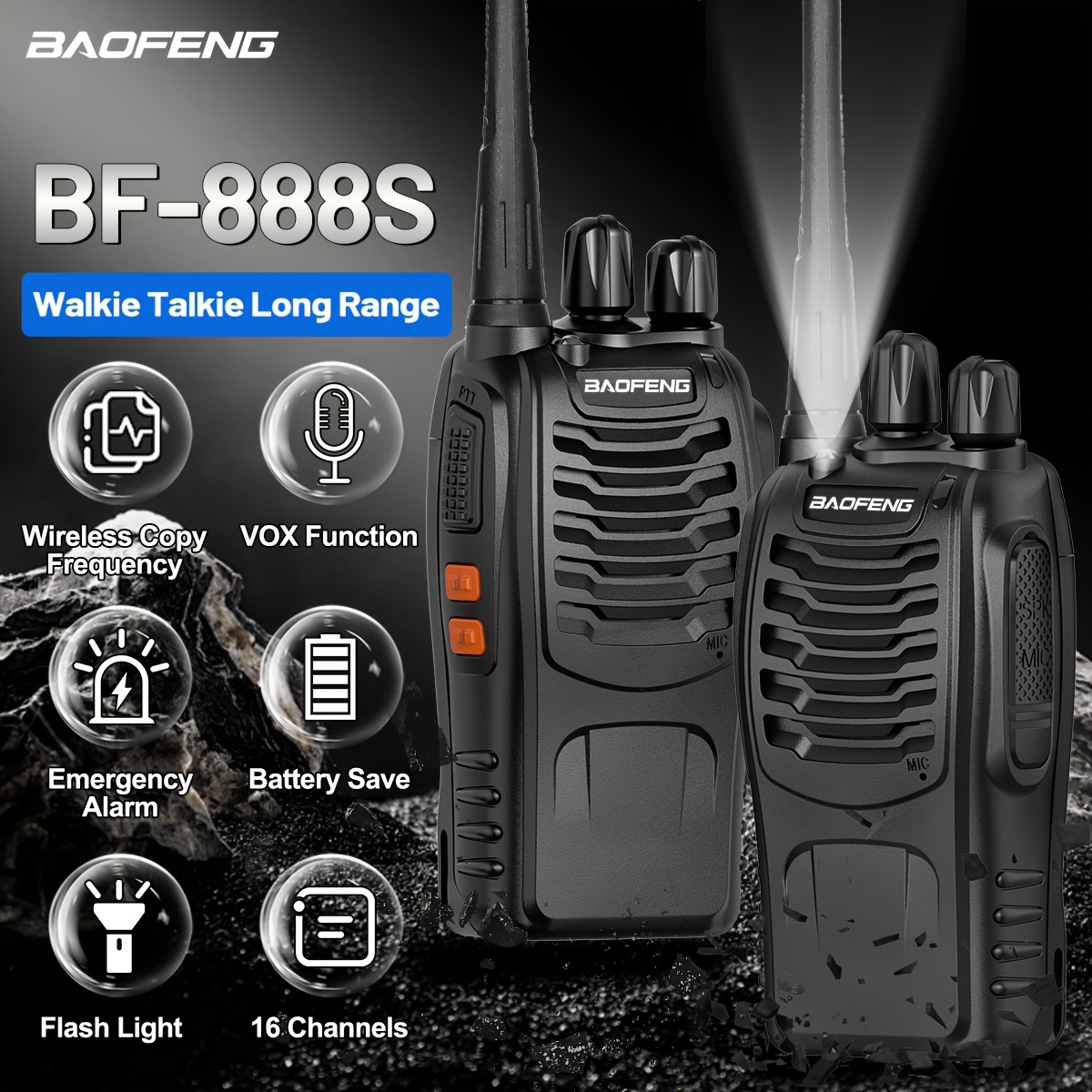 Baofeng Walkie Talkie Jarak Ja - Hiking ulasan dan harga